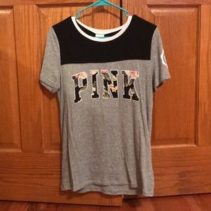 Victoria’s Secret PINK floral print tee